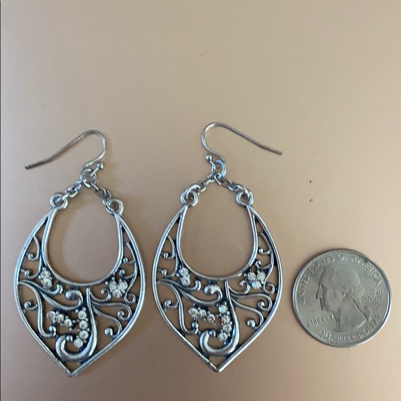 Silver earrings - Picture 2 of 3